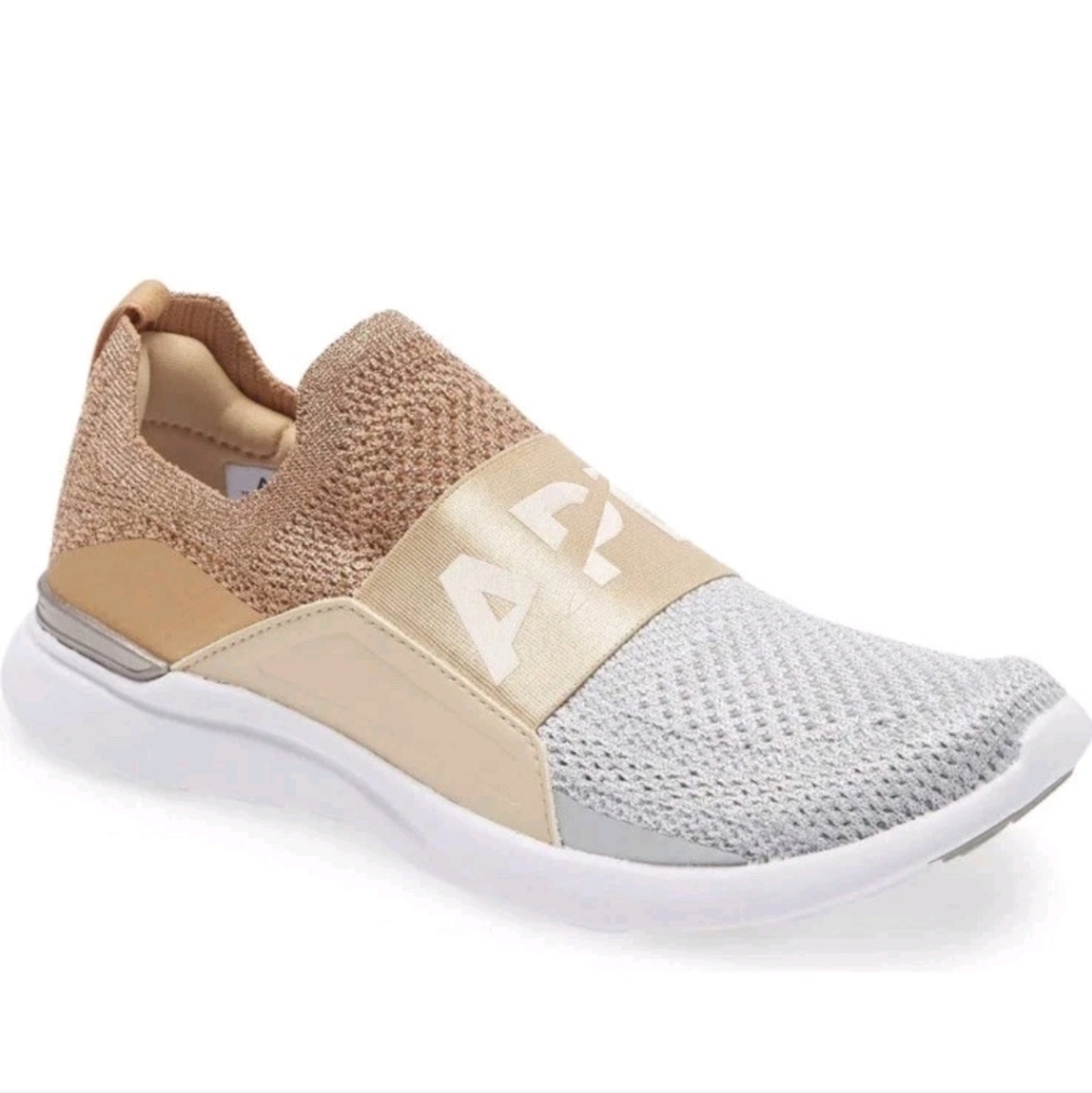 APL Techloom Bliss 7.5 Rose Gold Silver Lightweight Running Walking Workout